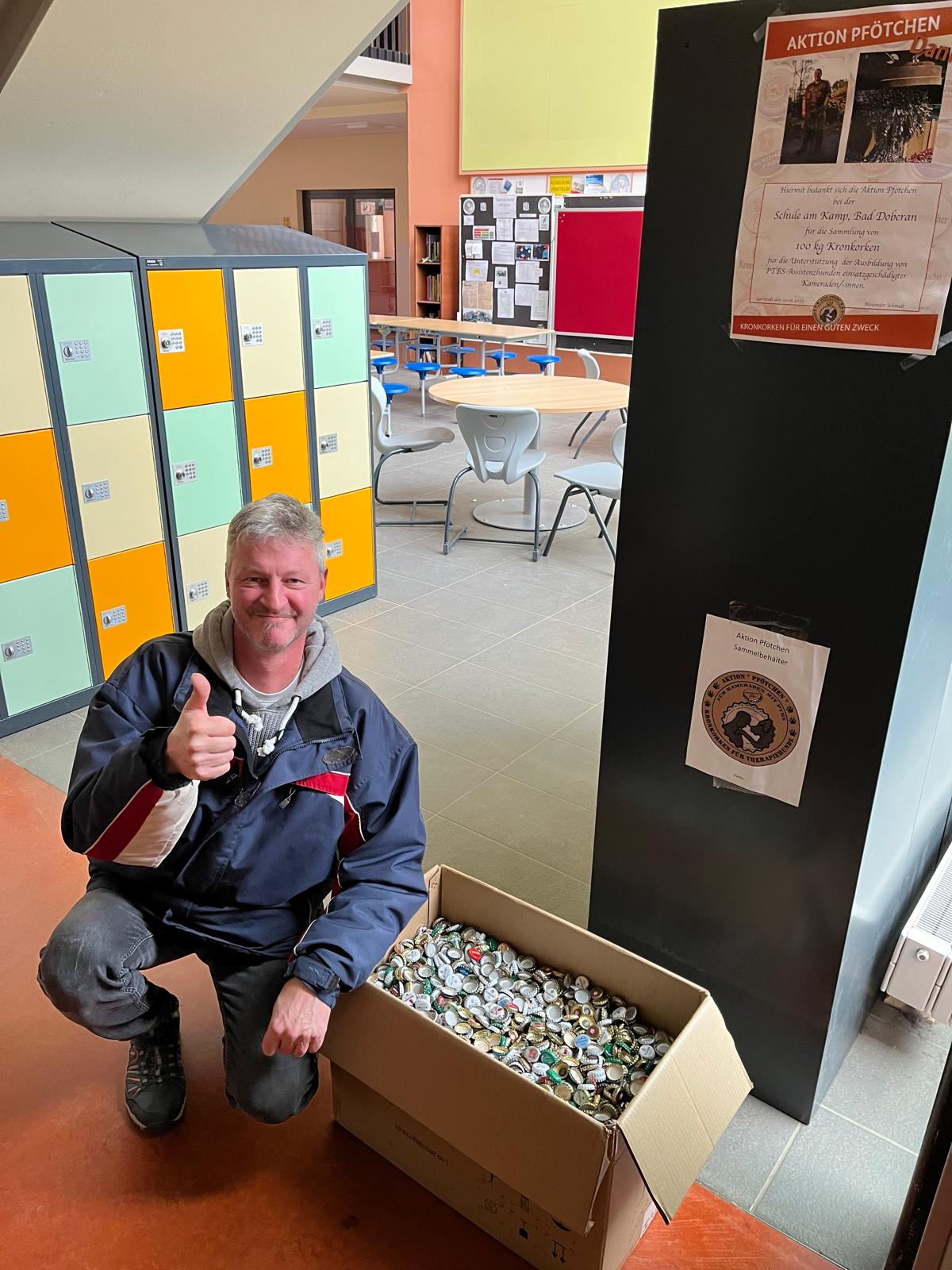 Kronkorkensammelaktion